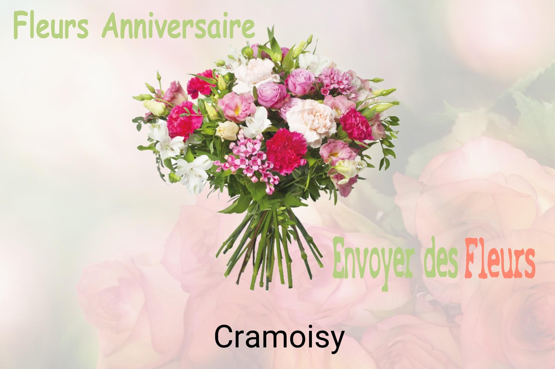 Bouquet de fleurs d’anniversaire livré à Cramoisy