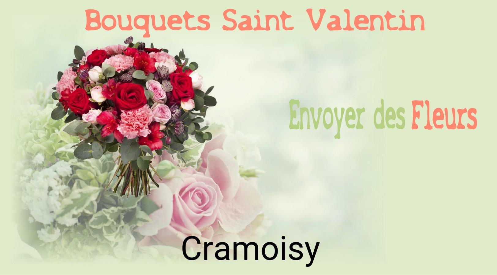 Roses de Saint-Valentin livrées à Cramoisy